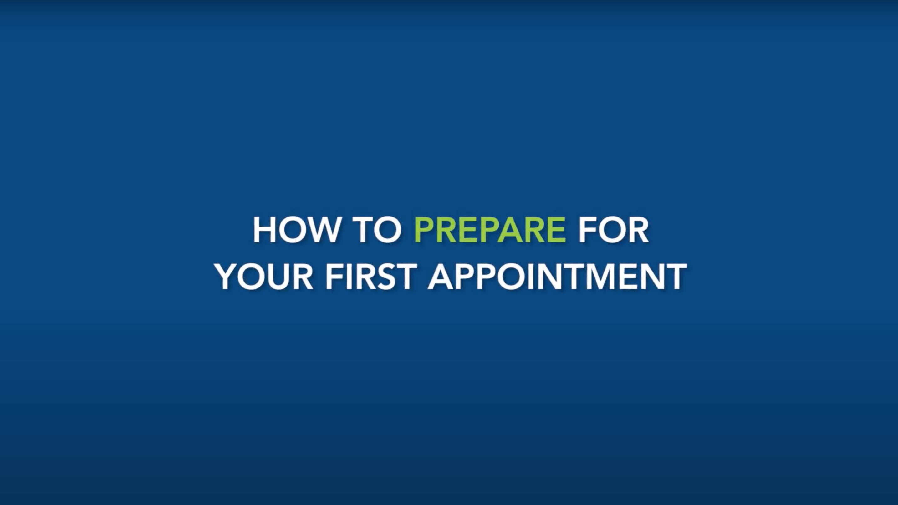 How to Prepare's Video Poster